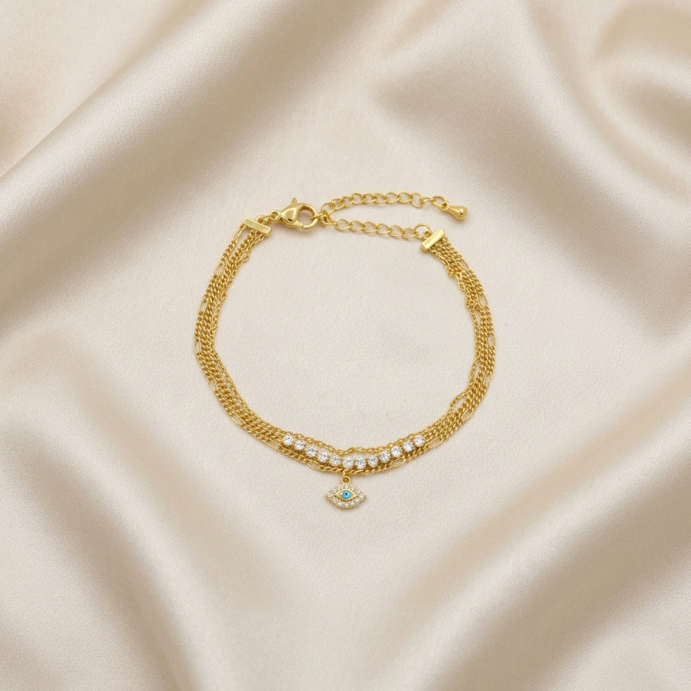 Pulsera de Goldfilled Ojo Turco mod. 1142