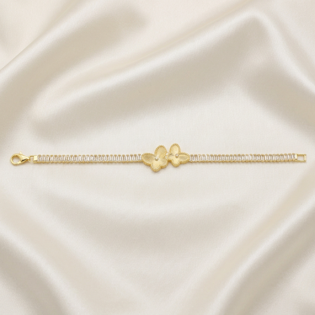Pulsera de Goldfilled Mariposas mod. 1162