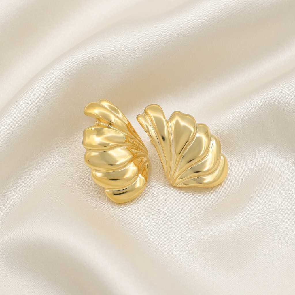 Arete de Goldfilled Alas de Flor mod. 3085