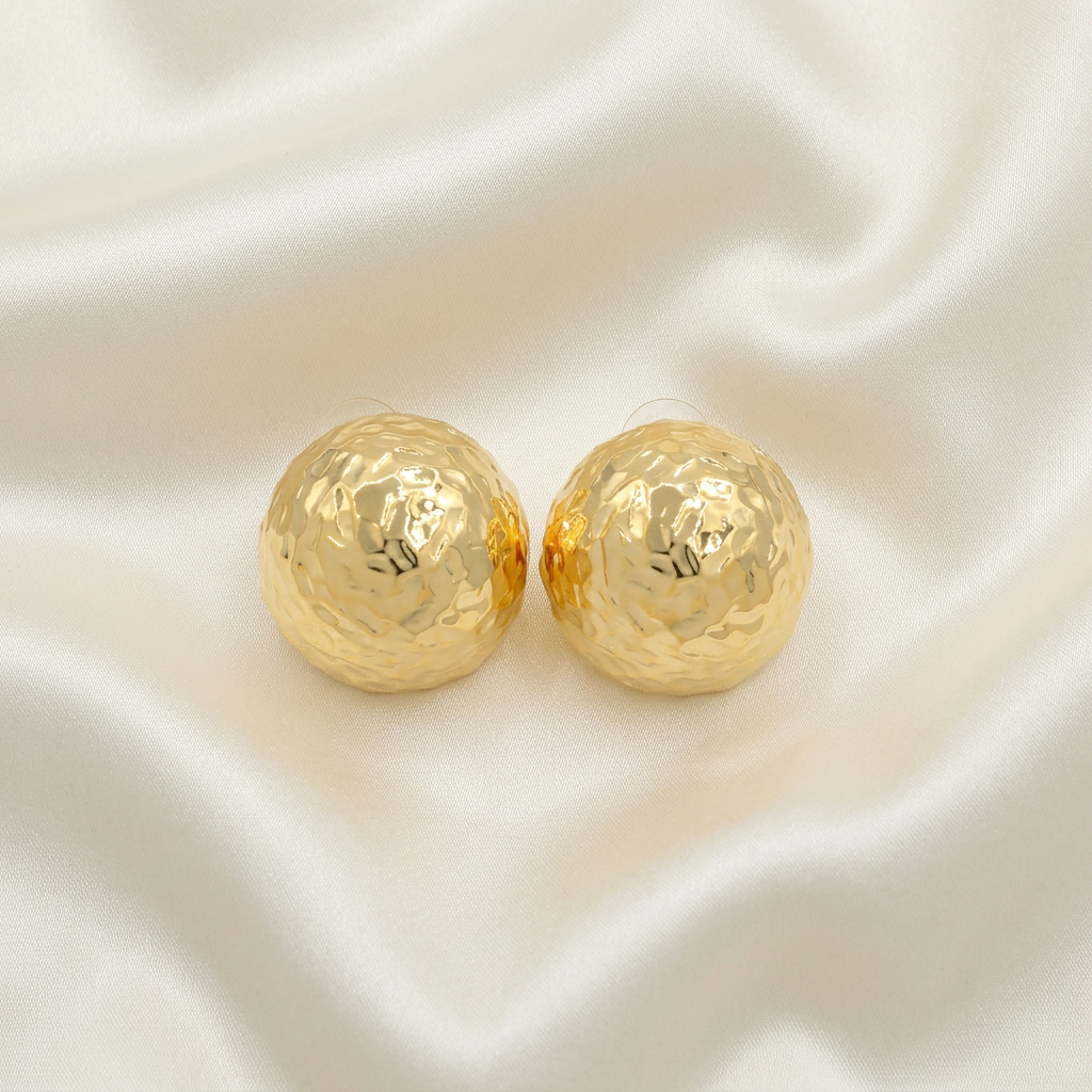 Arete de Goldfilled Diseño Inflado mod. 3096