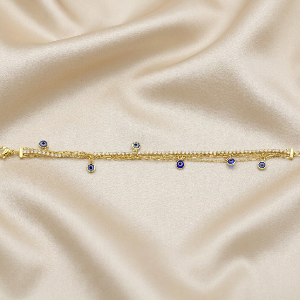 Pulsera de Goldfilled Ojos Turcos mod. 1150