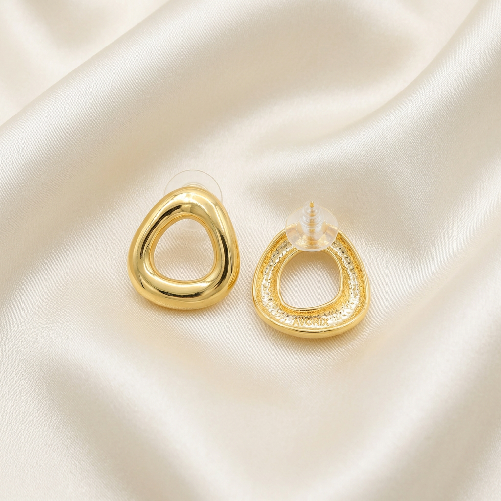 Arete de Goldfilled Diseño Circular mod. 3095