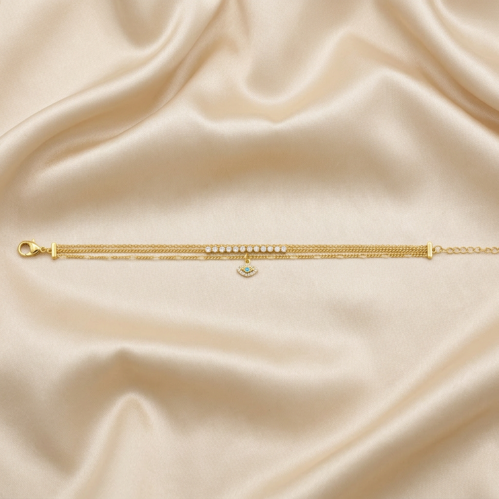 Pulsera de Goldfilled Ojo Turco mod. 1142