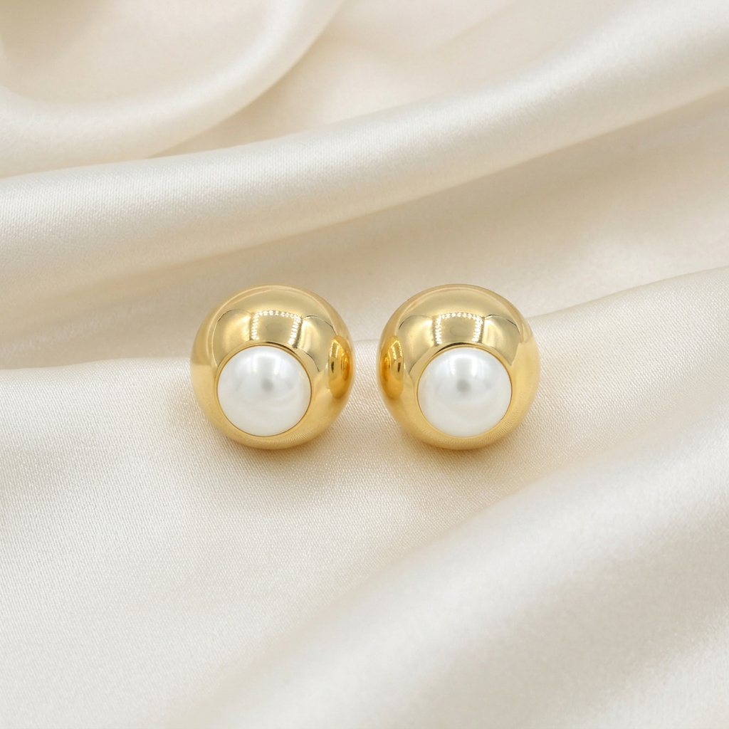 Arete de Goldfilled Diseño de Ojo mod. 3101