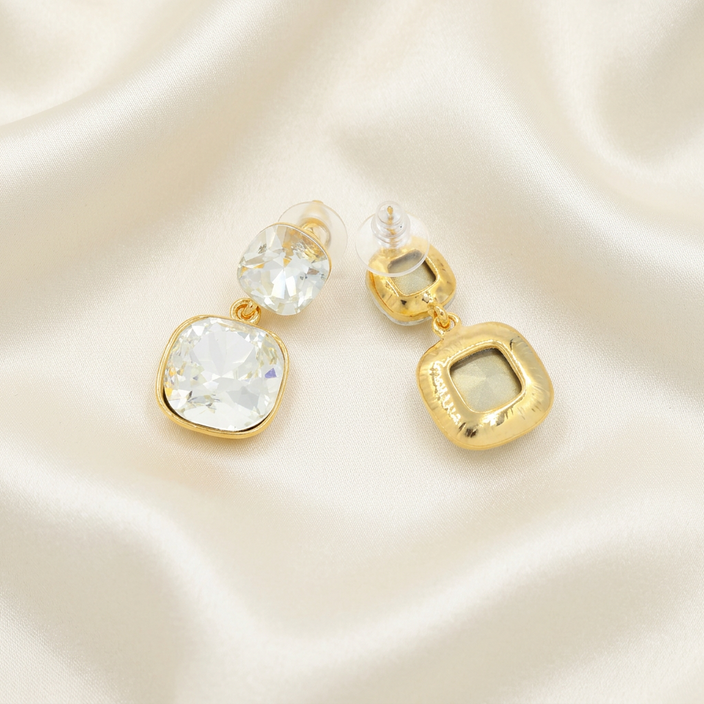 Arete de Goldfilled con Zirconias Brillantes mod. 3079