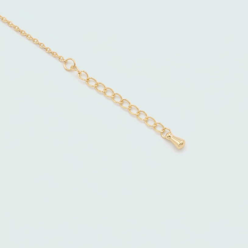 Pulsera de Goldfilled Tejido Tipo Tenis con Mariposas de Zirconias mod. 1247
