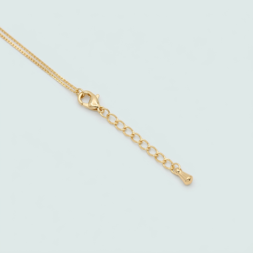 Pulsera de Goldfilled Doble con Zirconias Ovales mod. 1219