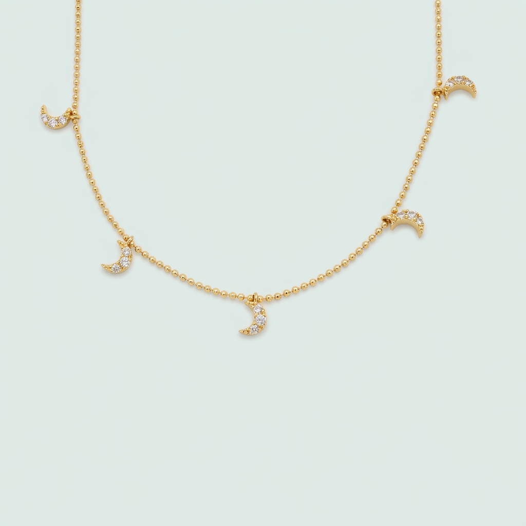Choker de Goldfilleld con Diseño de Media Luna mod.1345