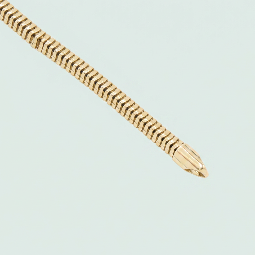 Pulsera de Oro Laminado Panza de Víbora Especial mod. 1451