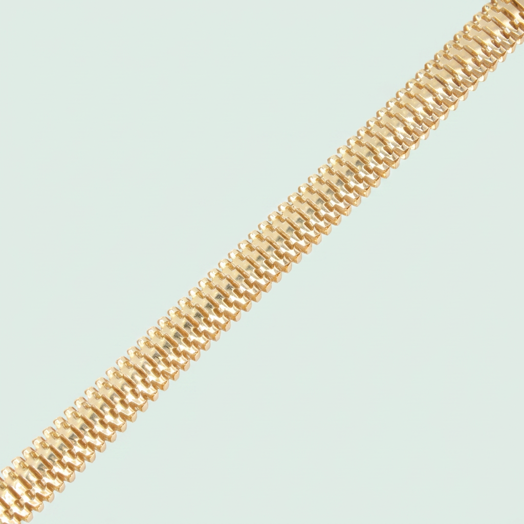 Pulcera de Goldfilled Panza de Vibora Hueca mod. 1248