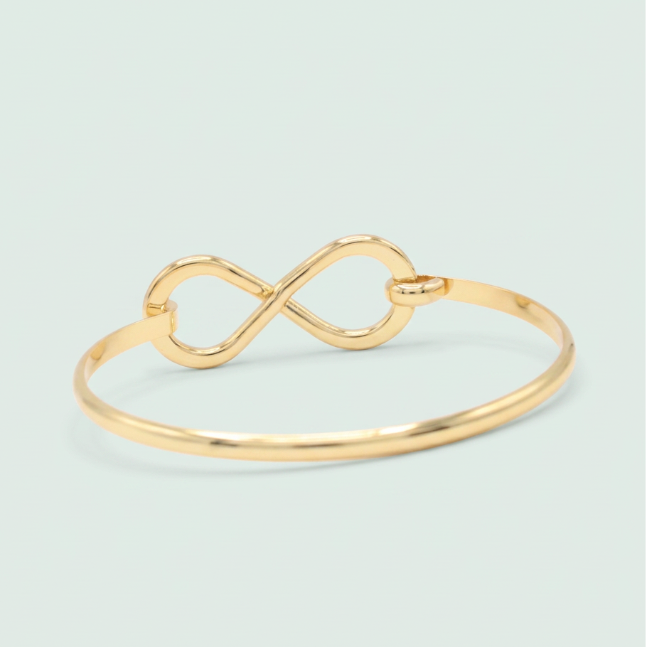 Aro de Oro Laminado Infinito mod. 1521