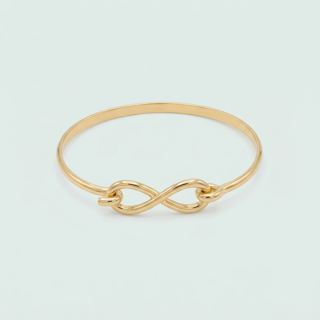 Aro de Oro Laminado Infinito mod. 1521