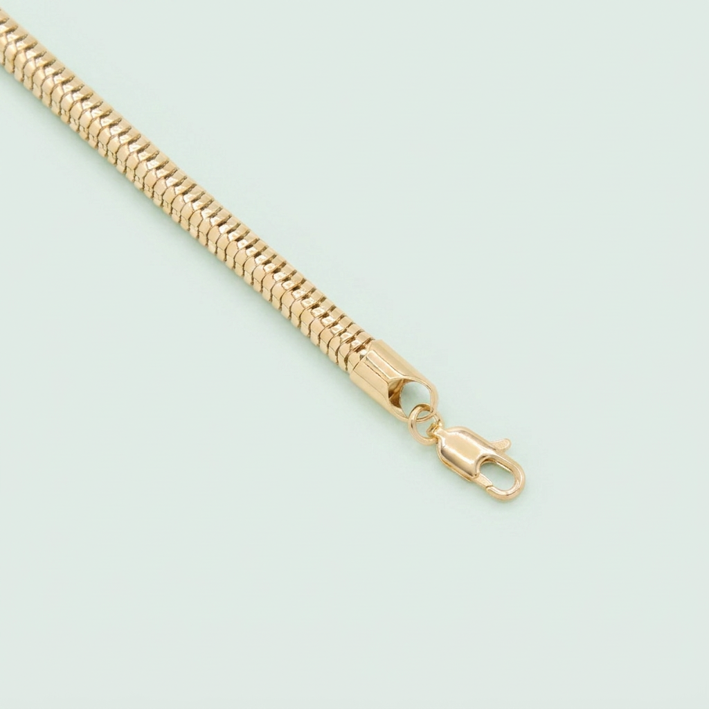 Pulsera de Oro Laminado Panza de Víbora Especial mod. 1451