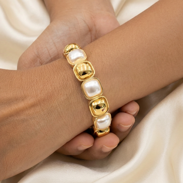 Aro de Goldfilled Eslabones Brillantes mod. 4033