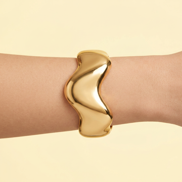 Aro de Goldfilled Ondulado mod. 1129
