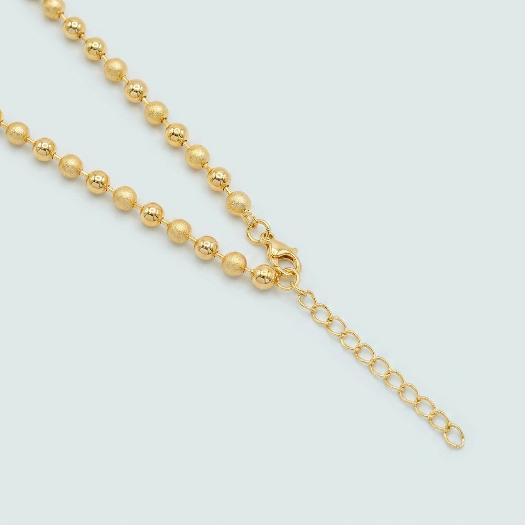 Gargantilla de Joyería de Goldfilled con Diseño Militar mod. 1114