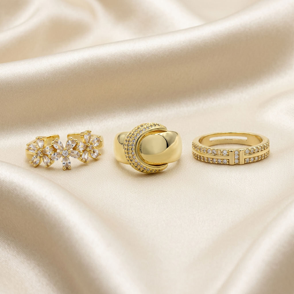 Set de Joyería de Goldfilled 13pz mod. 7101