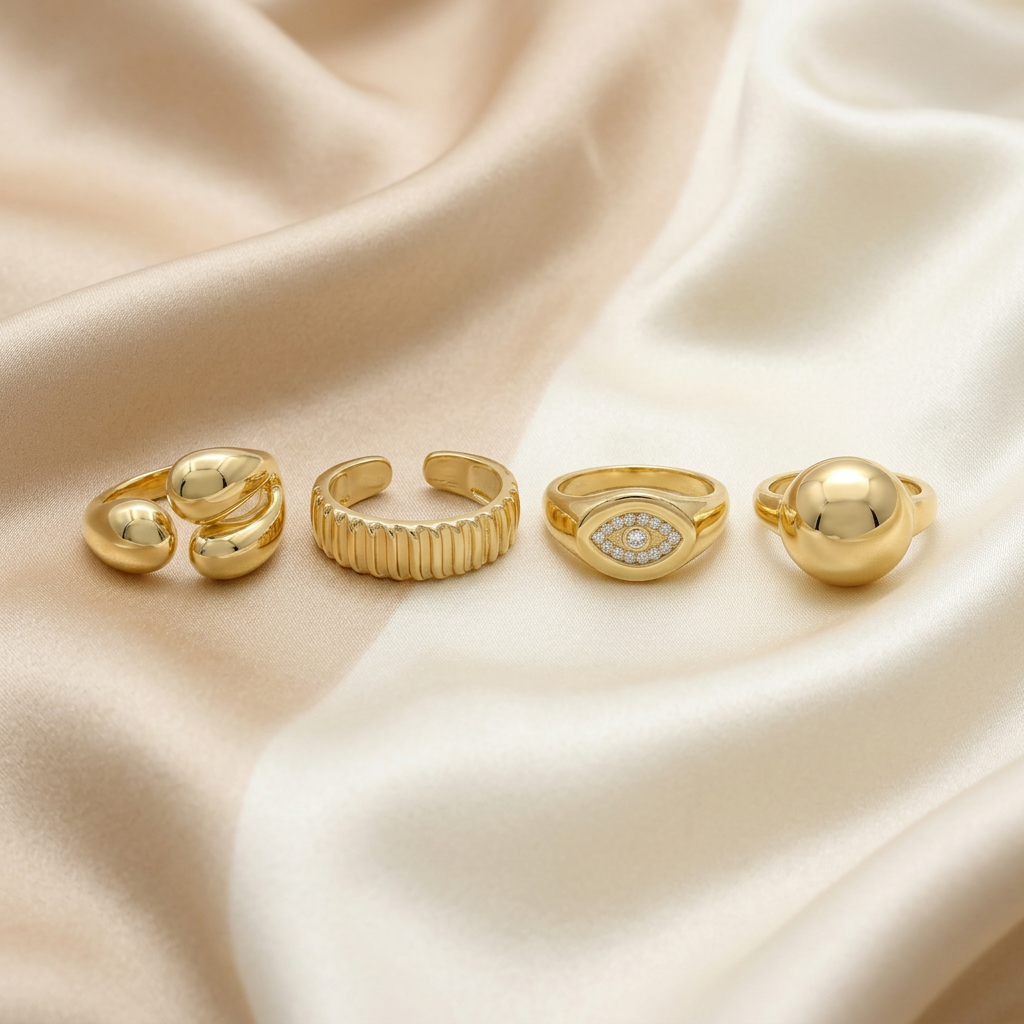 Set de Joyería de Goldfilled 12pz mod. 7099