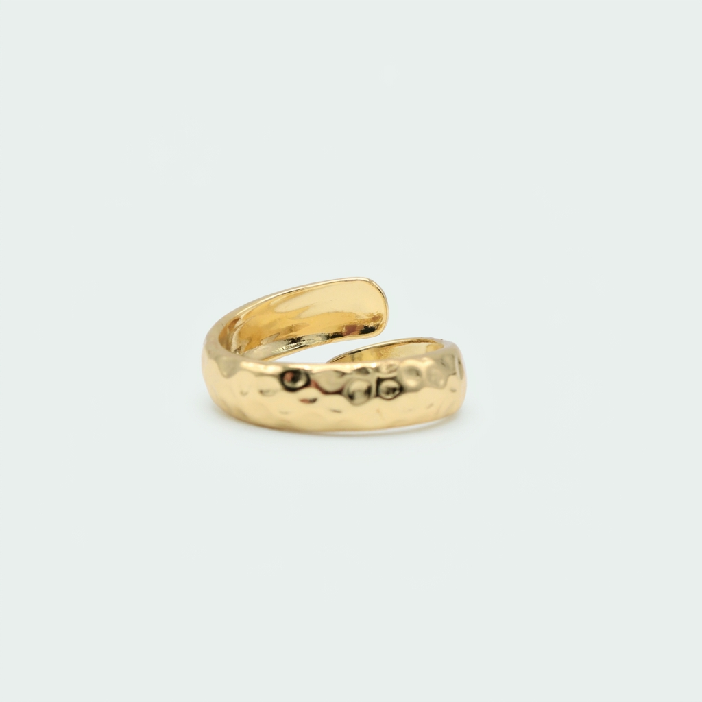 Anillo de Goldfilled con Diseño Abierto y Calado mod. 1309