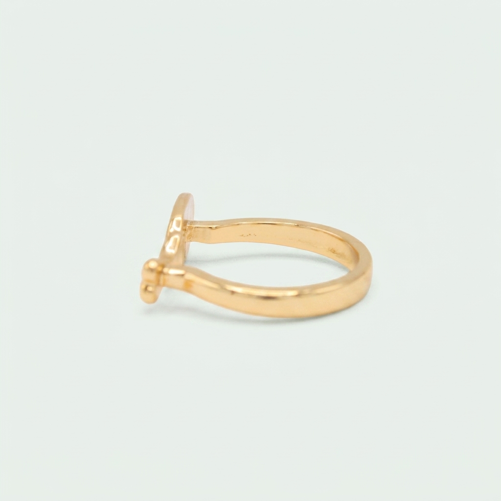 anillo de Goldfilleld con diseño de Perrito y un Hueso  1375