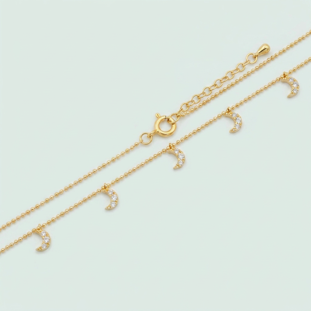 Choker de Goldfilleld con Diseño de Media Luna mod.1345