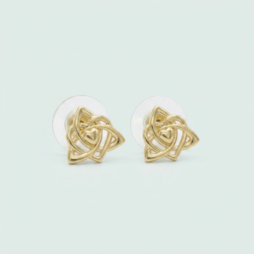 Set Especial de Joyería de Goldfilled Diseño Nudo de Bruja mod. 1104