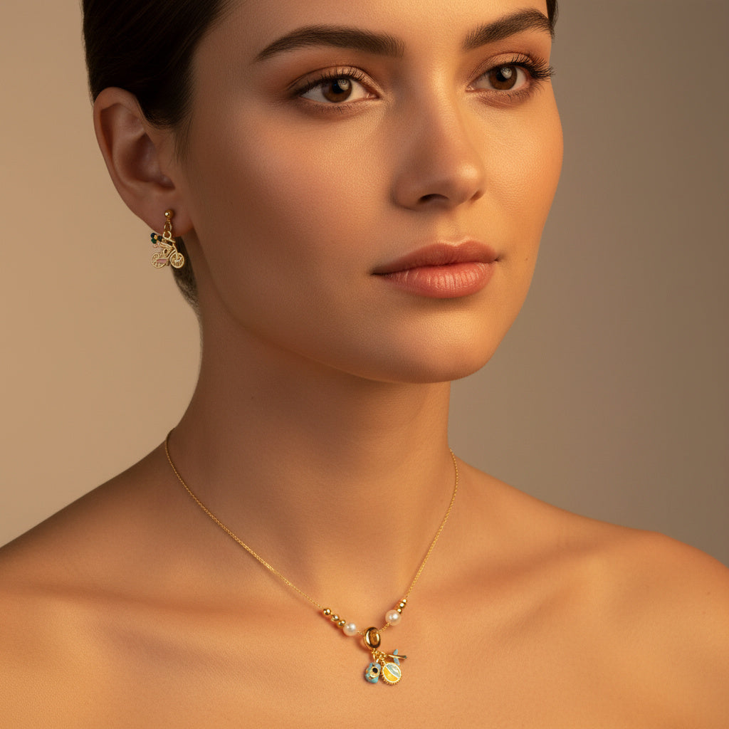 Set de Joyería de Goldfilled Trip California mod. 7059