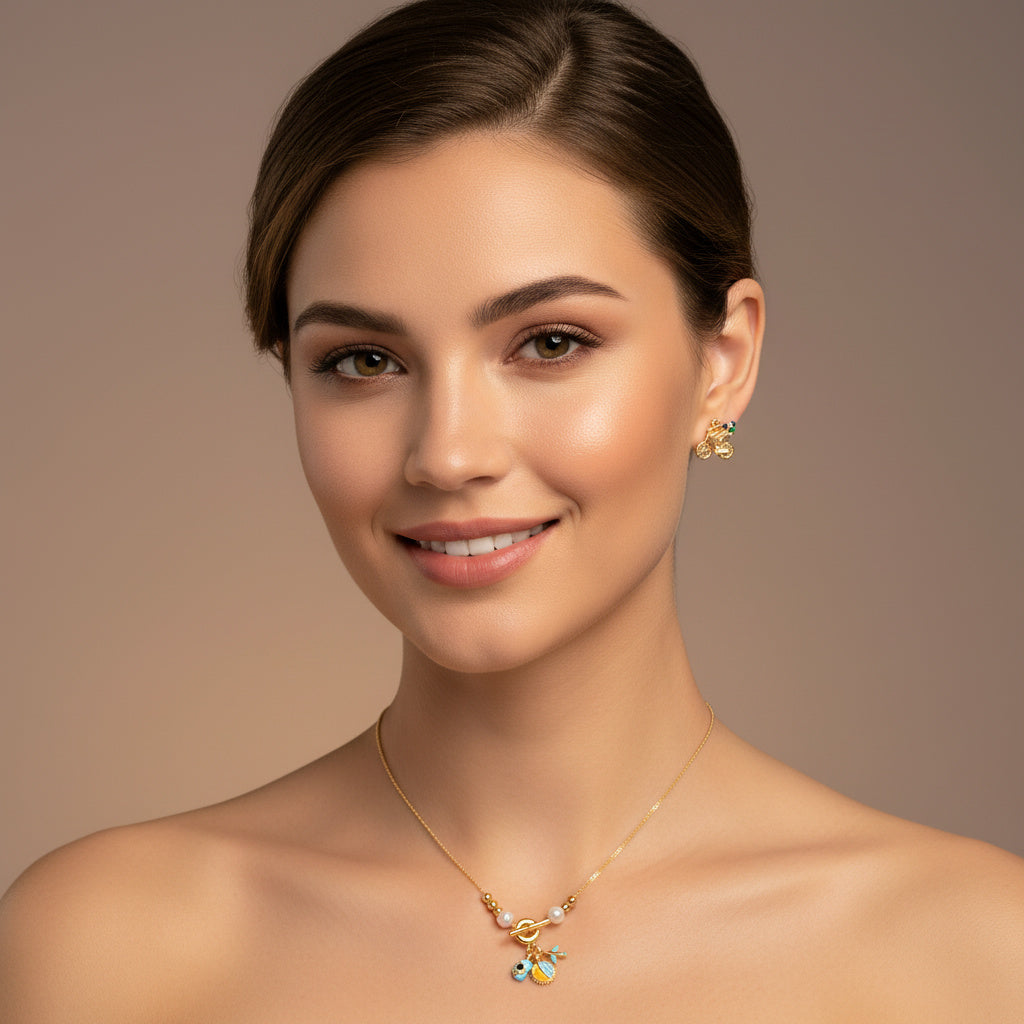 Set de Joyería de Goldfilled Trip California mod. 7059