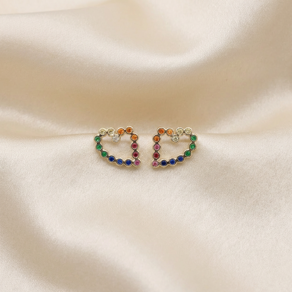 Set de Joyería de Goldfilled Corazón mod. 7068