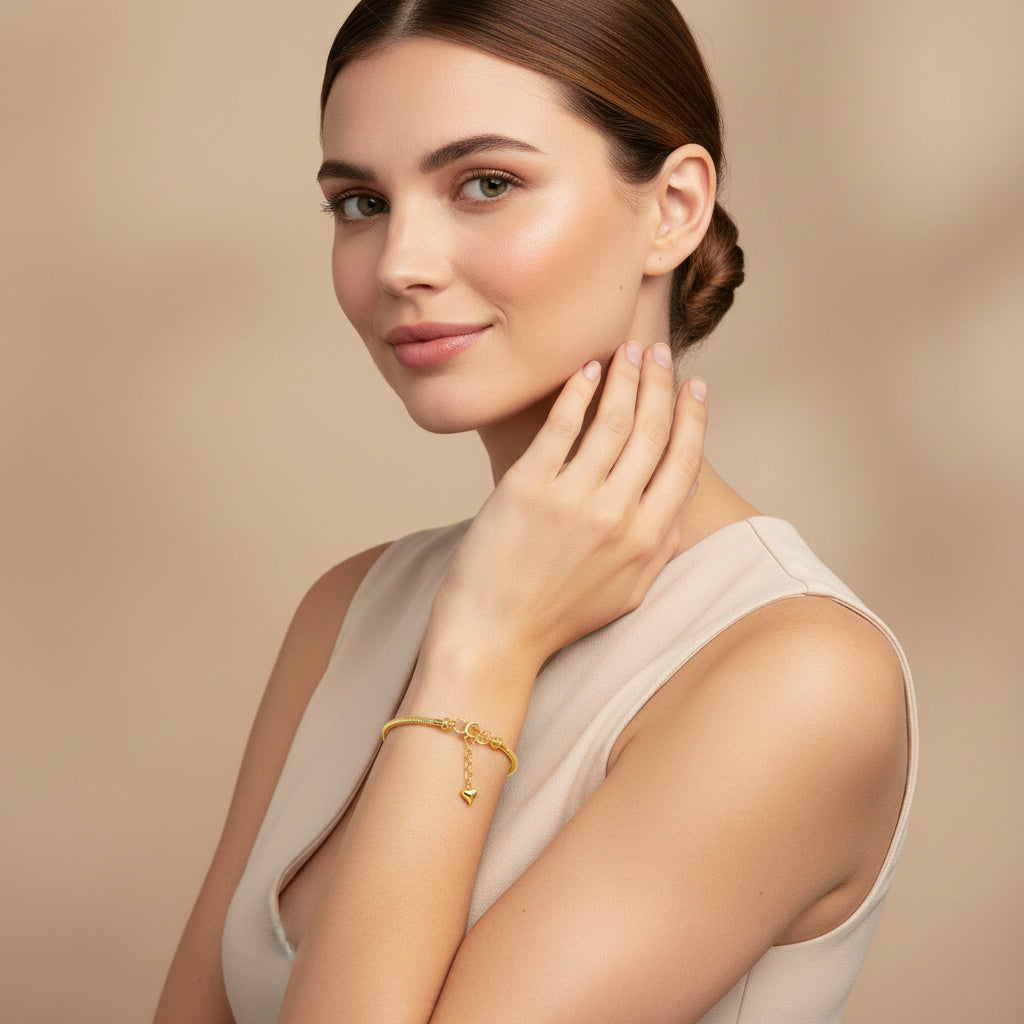 Pulsera de Goldfilled Diseño Fino mod. 1125