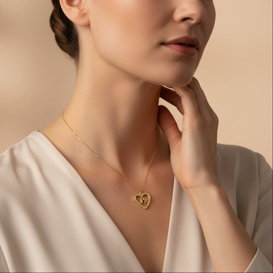 Gargantilla de Goldfilled Corazón Secreto mod. 5023