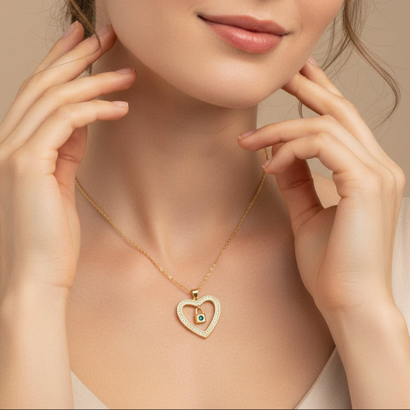 Gargantilla de Goldfilled Corazón Secreto mod. 5023