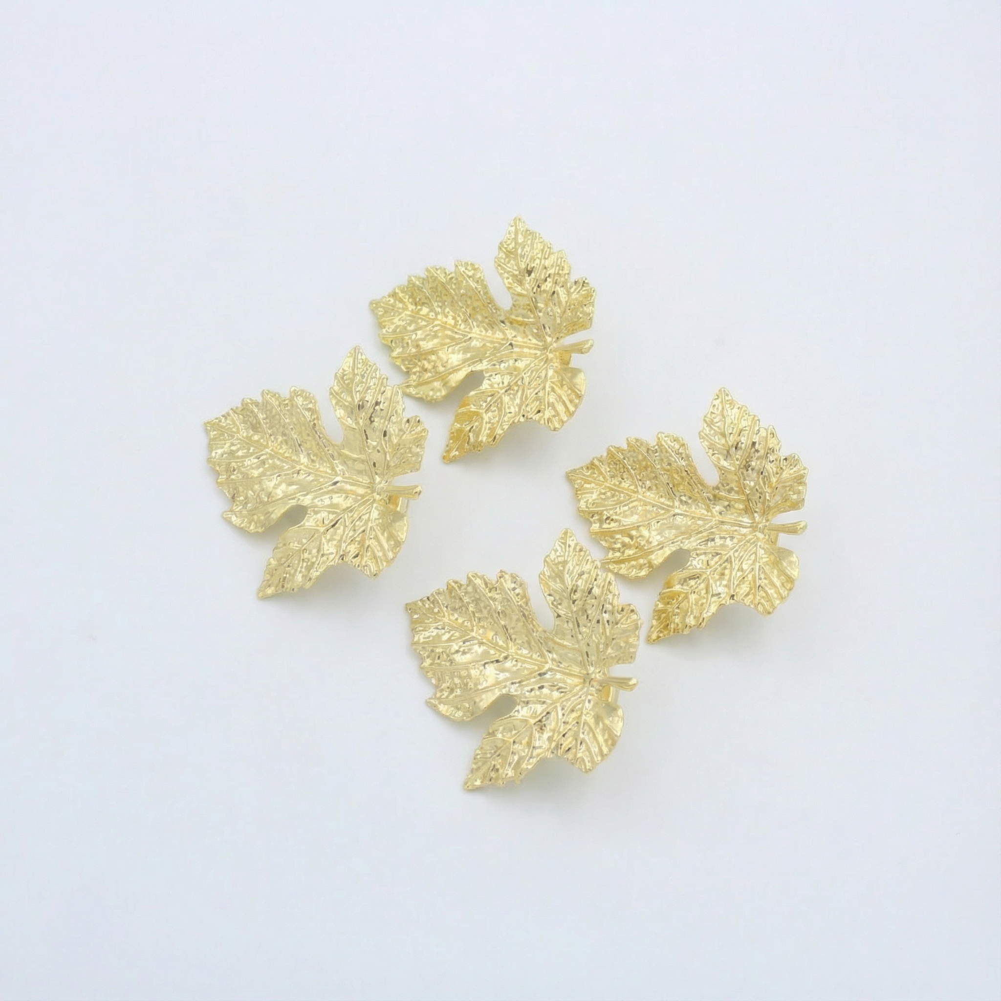 Paquete Arete de Goldfiled 2pz Hoja de Otoño mod. 15004