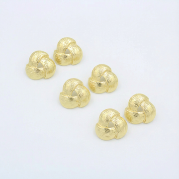 Paquete Arete de Goldfiled 3pz Enlace Triangular mod. 15002