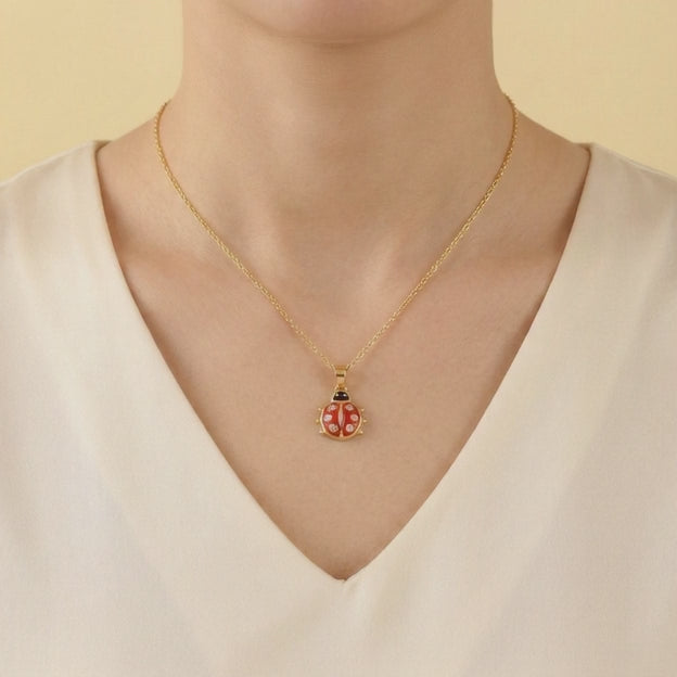 Dije de Goldfilled de Mariquita y Zirconia mod. 1333
