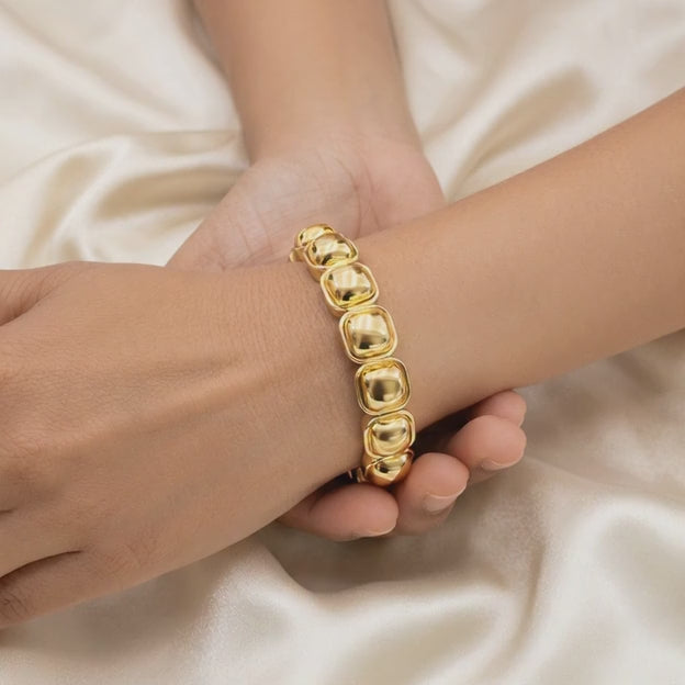 Aro de Goldfilled Elegante Brillante mod. 4025