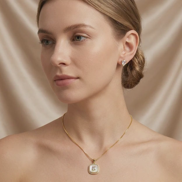 Set de Joyería de Goldfilled Diseño Elegante mod. 7112